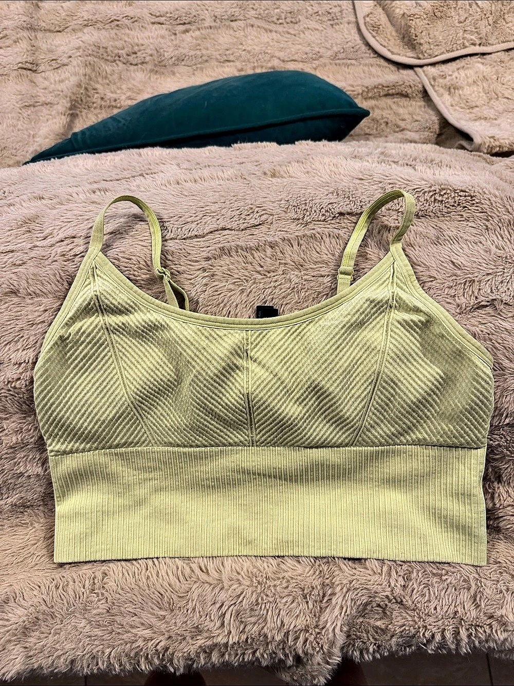 pINK 18Victoria’s Secret Geometric Sports Bra in yellow Size Large